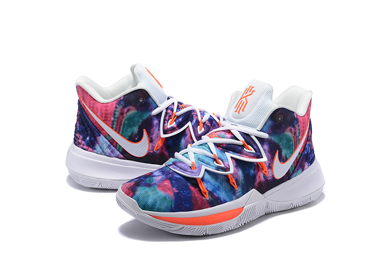 Men Nike Kyrie Irving 5 Stars Print Colorful Shoes